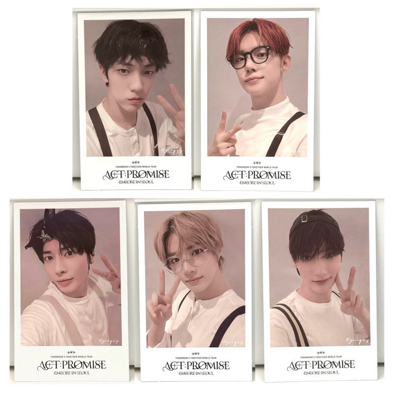 現貨✨TXT ACT:PROMISE 首爾 安可 DVD 小卡 wvs 特典 崔然竣 崔秀彬 崔杋圭 姜太顯 休寧凱