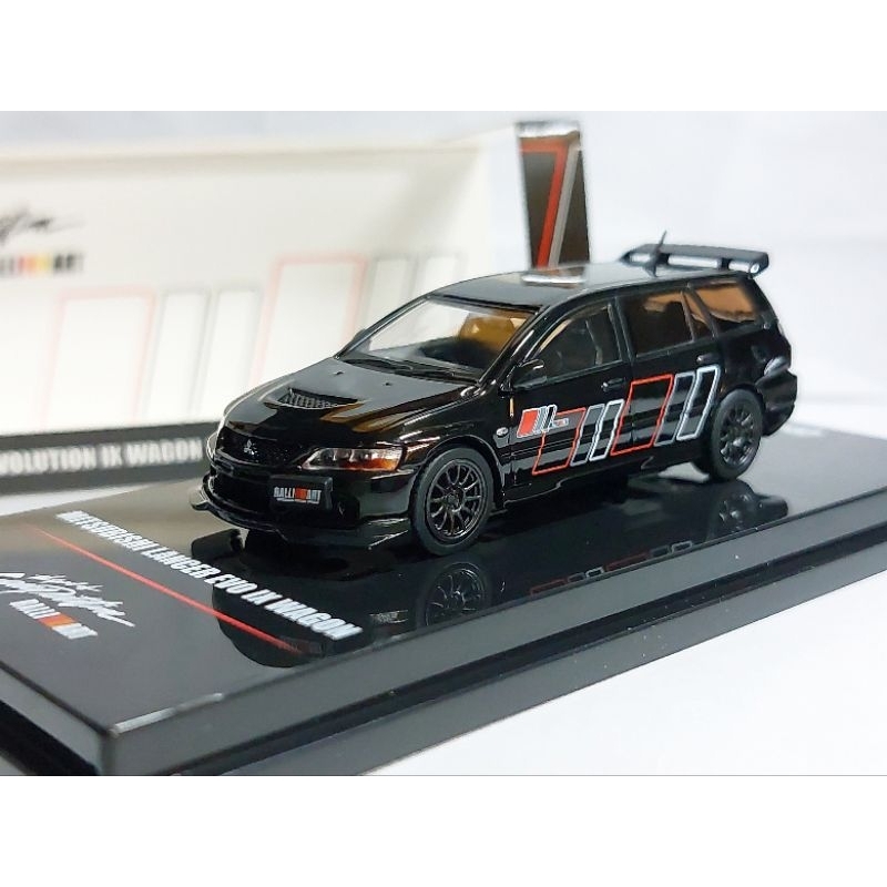 1/64 Inno64 Mitsubishi Lancer Evolution IX Ralliart Wagon 黑