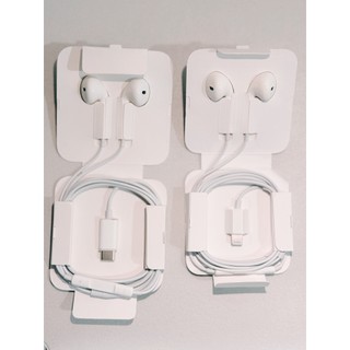 Apple 原廠 iPhone 有線耳機 線控+麥克風 EarPods Lightning, USB-C接孔