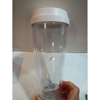 全新現貨/ FEINA SMILE everyday uuu 雙層透明隨行杯 環保杯 隨行杯 500ml