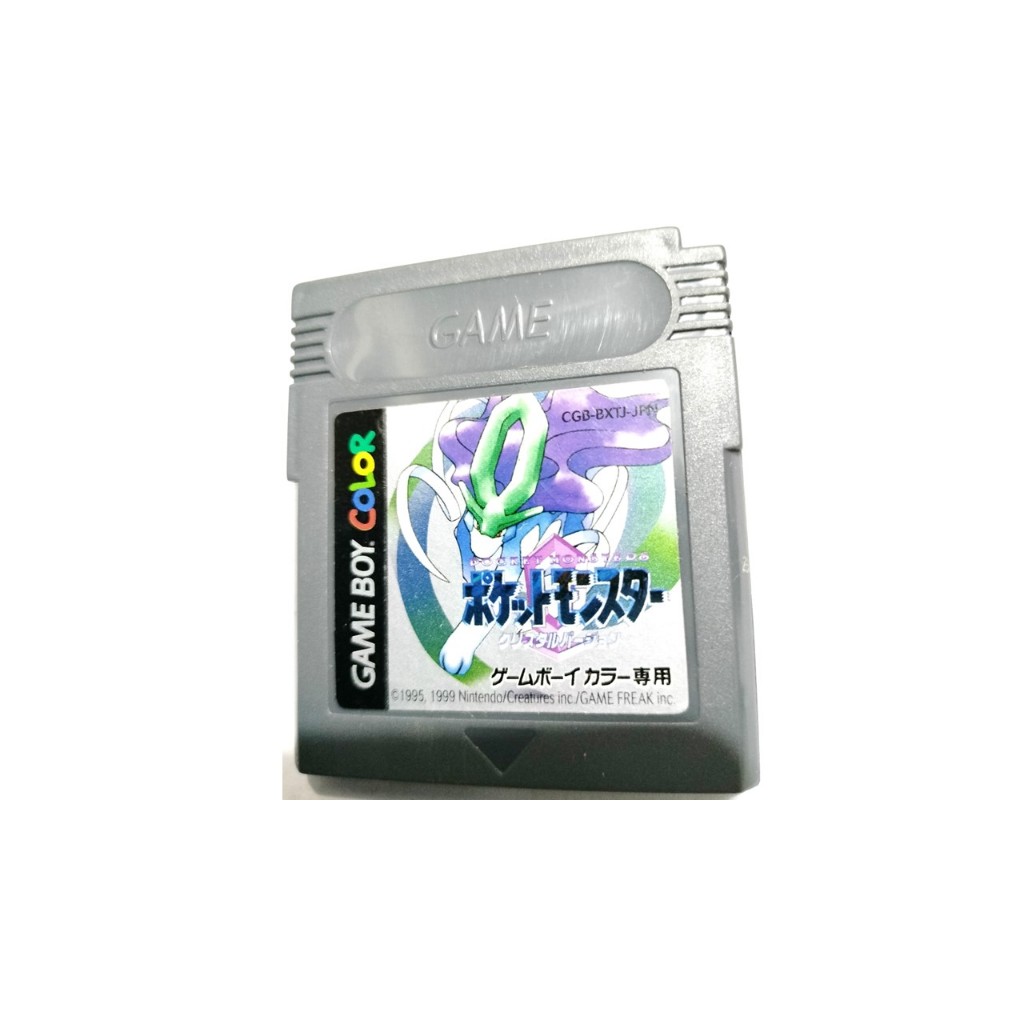 絕版正版Nintendo GAME BOY COLOR口袋怪獸水晶版