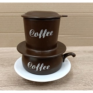 全新品 越南滴漏式陶瓷咖啡壺 陶瓷滴濾咖啡杯 上蓋子+濾杯+濾壓片+下杯 越南咖啡滴漏杯 滴咖啡專用陶瓷壺 現貨一組出清