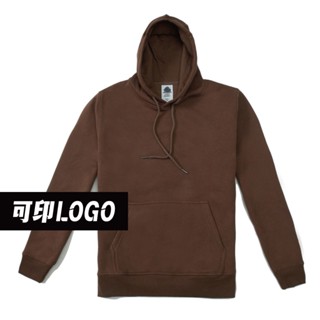 團體服 TH02-連帽T恤 內刷毛款(可可棕) 可客製化LOGO 臺灣製造【STAFF工作制服】客製化團體服