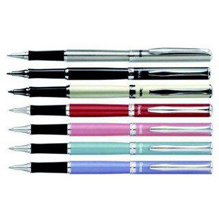 Pentel 飛龍 Sterling 不鏽鋼 鋼珠筆 K611-AT 金屬烤漆 精緻筆環雕刻 送禮 禮品【金玉堂文具】