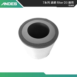十倍蝦幣 日本製D3濾網【日本ANDES】高效除臭全7系列7型系列高性能濾網 filter D3 濾芯 D3濾心