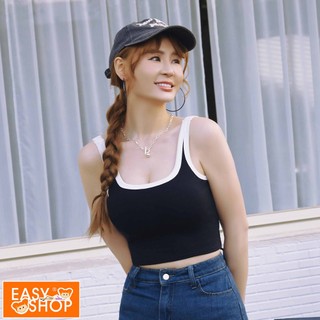 【EASY SHOP】Banana Pie- 方領小蠻腰BRA TOP-德慕尼黑