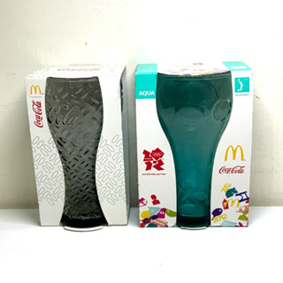 全新絕版2013&2014年McDonald’s麥當勞 x CocaCola可口可樂曲線玻璃杯（約360ml）