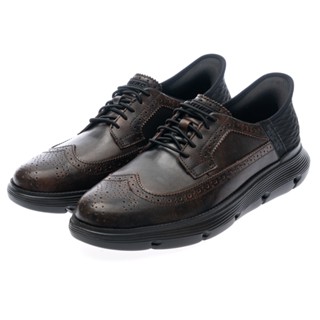 SKECHERS 男鞋 休閒系列 瞬穿舒適科技 GARZA - 205304DKBR