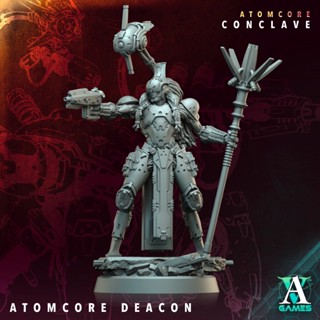 Tazo工坊[AVG] 原子核執事Atomcore Deacon 3D列印模型AC