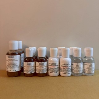 KIEHL’S 金盞花化妝水75/40ml、冰河保濕機能水 40ml、鐳射極淨白機能水 40ml 旅行組