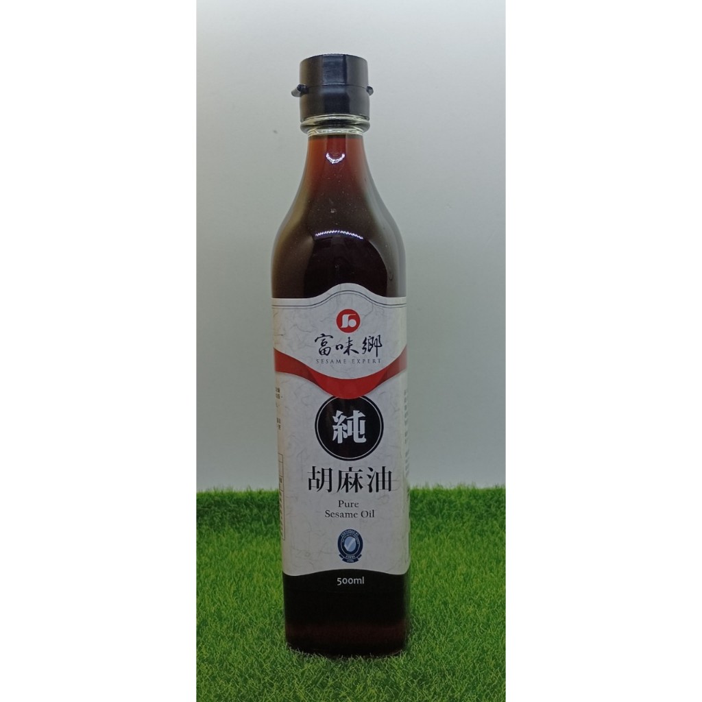 【捲髮阿嬤的柑仔店】＃富味鄉＃純胡麻油 500ml/罐