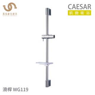 caesar 凱撒衛浴 wg119 滑桿 304不鏽鋼主體