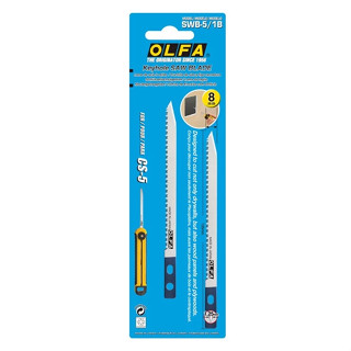 【乖迪文具小舖】OLFA SWB-5/1B刀片 CS-5刀鋸兩用刀備用鋸片 單片入 / 盒