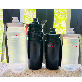 【放肆拜客】Elite Fly 超輕量自行車水壺 (黑色/透明白) 550ml 750ml