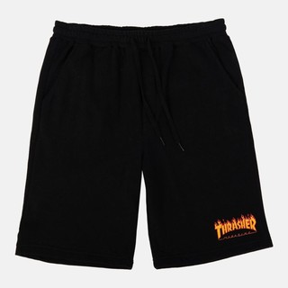 Thrasher Flame - Black 短褲 ⑫