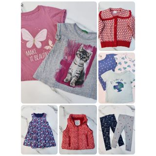 二手 女嬰幼兒 1Y 2Y 3Y ZARA Chicco 麗嬰房 Uniqlo 短袖短褲背心裙吊帶褲外套長褲長袖包屁衣