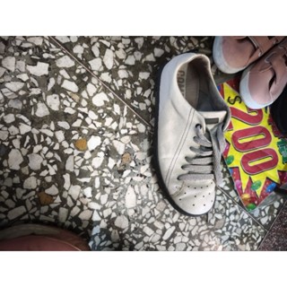 西班牙時尚休閒鞋大牌 CAMPER LOCUS BCN 17567-010 巴塞隆納-白真皮 設計類似保齡球鞋 40號