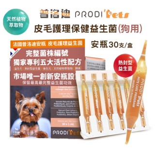 法國 普洛迪安瓶PRODI' Pets 皮毛護理益生菌(狗專用) 狗益生菌 狗狗皮毛保健 狗狗皮膚 寵物益生菌