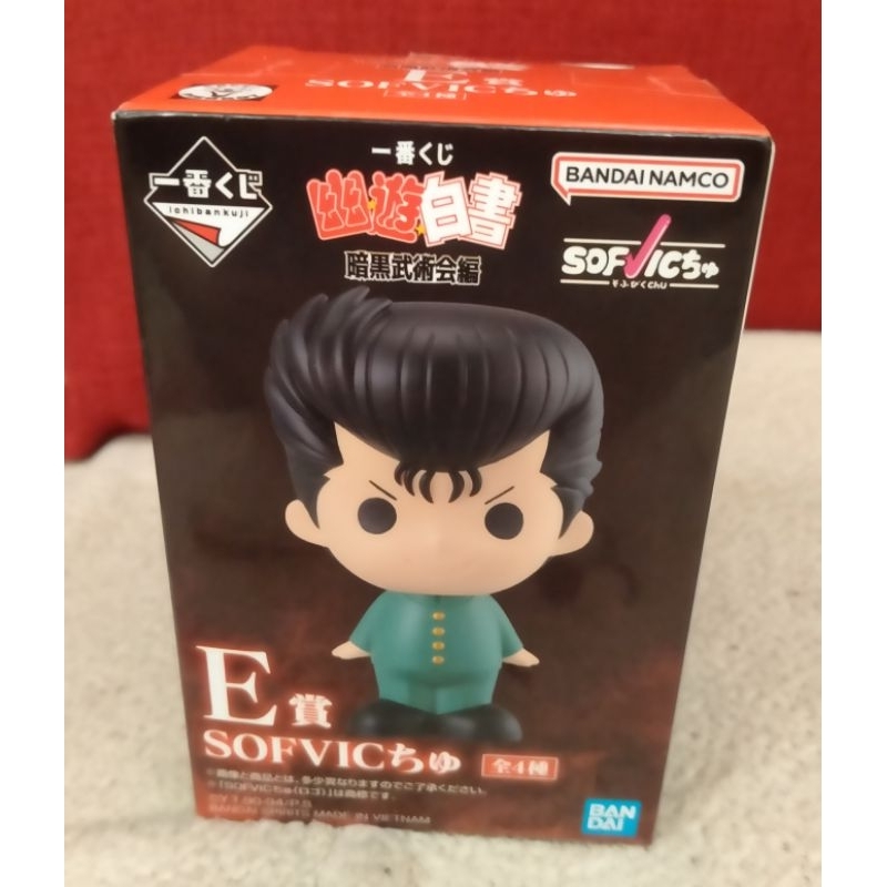 【現貨】 日版 一番賞 E賞 浦飯幽助 妖狐藏馬 幽遊白書 飛影 仙水忍戶愚呂桑原和真無 公仔 模型 盒玩 浦飯幽助公仔