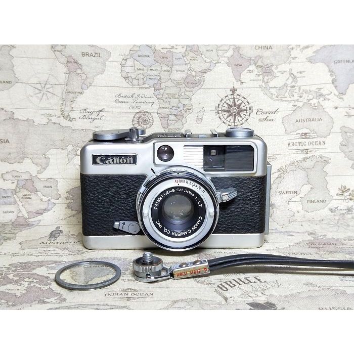 【跳蚤小舖子】 Canon Demi EE17 30/1.7 大光圈經典半格機