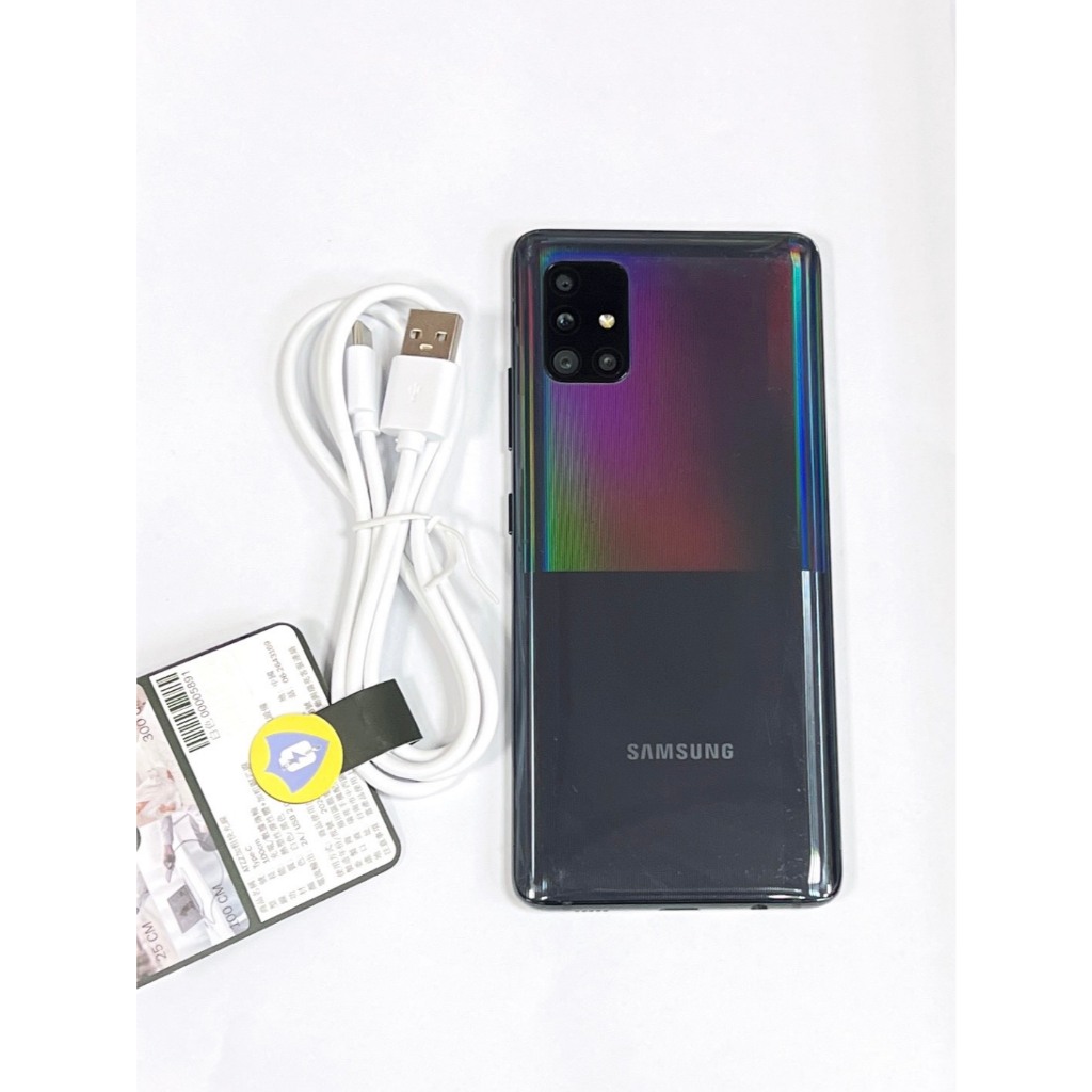 SAMSUNG Galaxy A51 5G 黑色 ( 二手 9成新 ) ~ 免運費