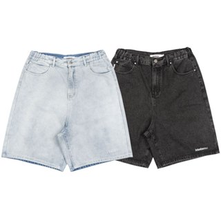 IDEALISM ID25025 DENIM JORTS 水洗丹寧 膝下短褲 (二色) 化學原宿