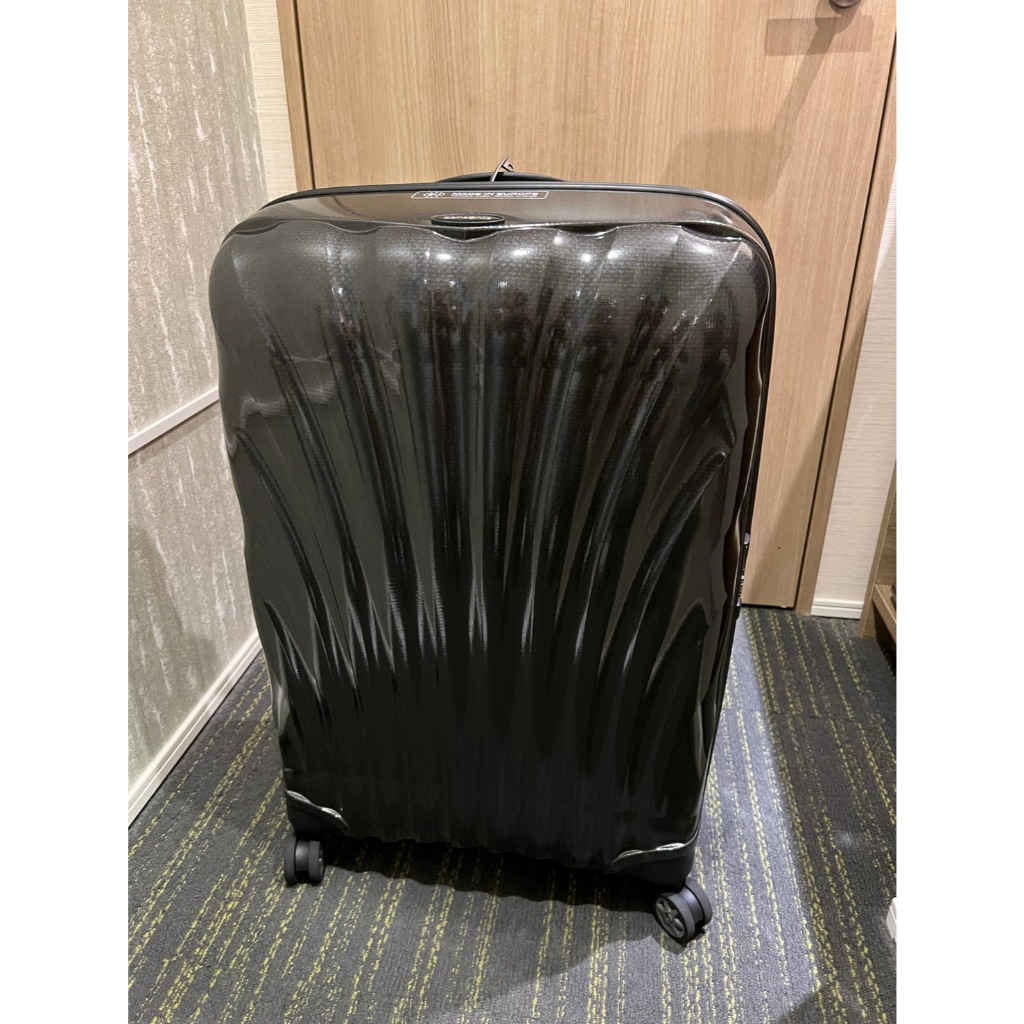 SAMSONITE C-lite 貝殼箱 黑白雙色