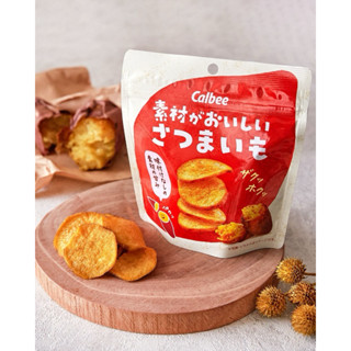 現貨+預購 日本Calbee無新增!自然甜味紅薯脆片 紅薯 洋芋片 薯片