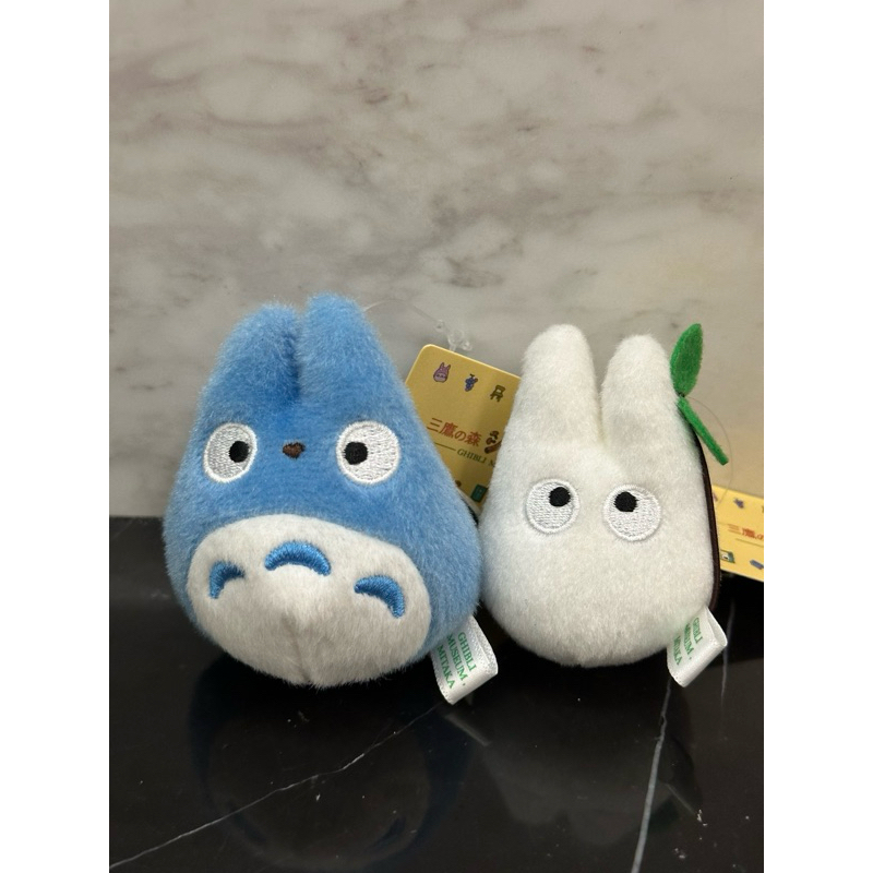 三鷹吉卜力美術館 豆豆龍 龍貓吊飾_藍色 白色