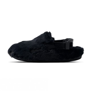 Nike Calm Mule SE 女 黑 絨毛 穆勒鞋 拖鞋 懶人鞋 休閒鞋 FZ3118-001
