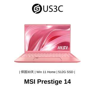MSI Prestige14 14吋 FHD i7 -1185G7 16G 512G 粉色 微星筆電 二手品