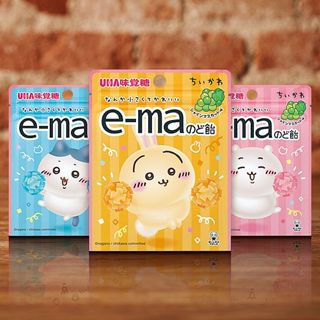 日本 UHA 味覺糖 吉伊卡哇 e-ma糖(白葡萄味)23g 款式隨機出 糖果 葡萄 零食 【小三美日】DS026122