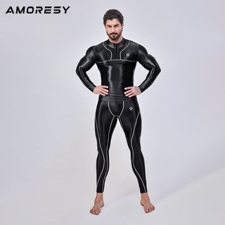 AMORESY 愛魔仕 | 520 Jupiter系列長袖上衣和緊身褲跑步透氣吸汗速乾(上衣)