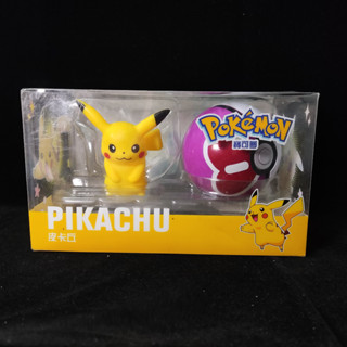 寶可夢 DIY場景套裝 皮卡丘 公仔 精靈球 寶貝球 神奇寶貝 Pokemon(非正版)(夾娃娃機商品)