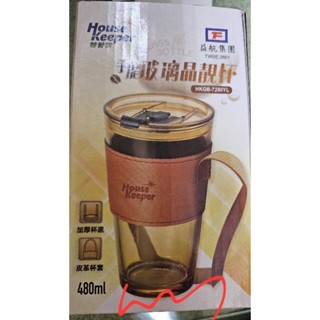 妙管家手提玻璃晶靚杯 480ml