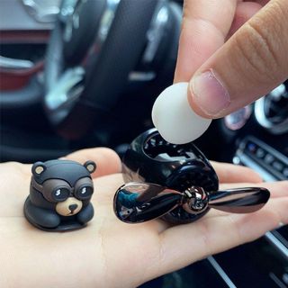 《免運+限時秒殺》車載香薰片 替換芯香片 空調口出風口 小風扇 飛機風車 汽車香片