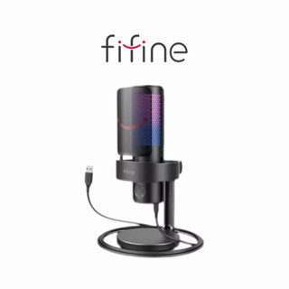 【FIFINE】A9 USB專業級電容式RGB麥克風 電容式麥克風 麥克風 桌上型麥克風 直播麥克風 會議 ASMR