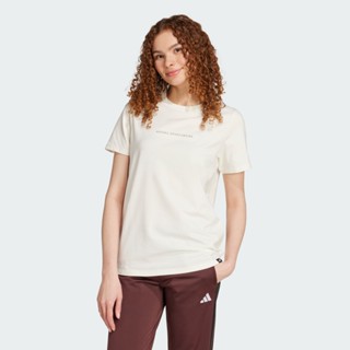 Adidas CODES DOODLE CAMP 米 短袖 上衣 女款 H8953【新竹皇家JX5322】