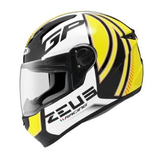 ZEUS 瑞獅 ZS-811 AL2 彩繪 黑/黃 通風透氣 全罩 安全帽