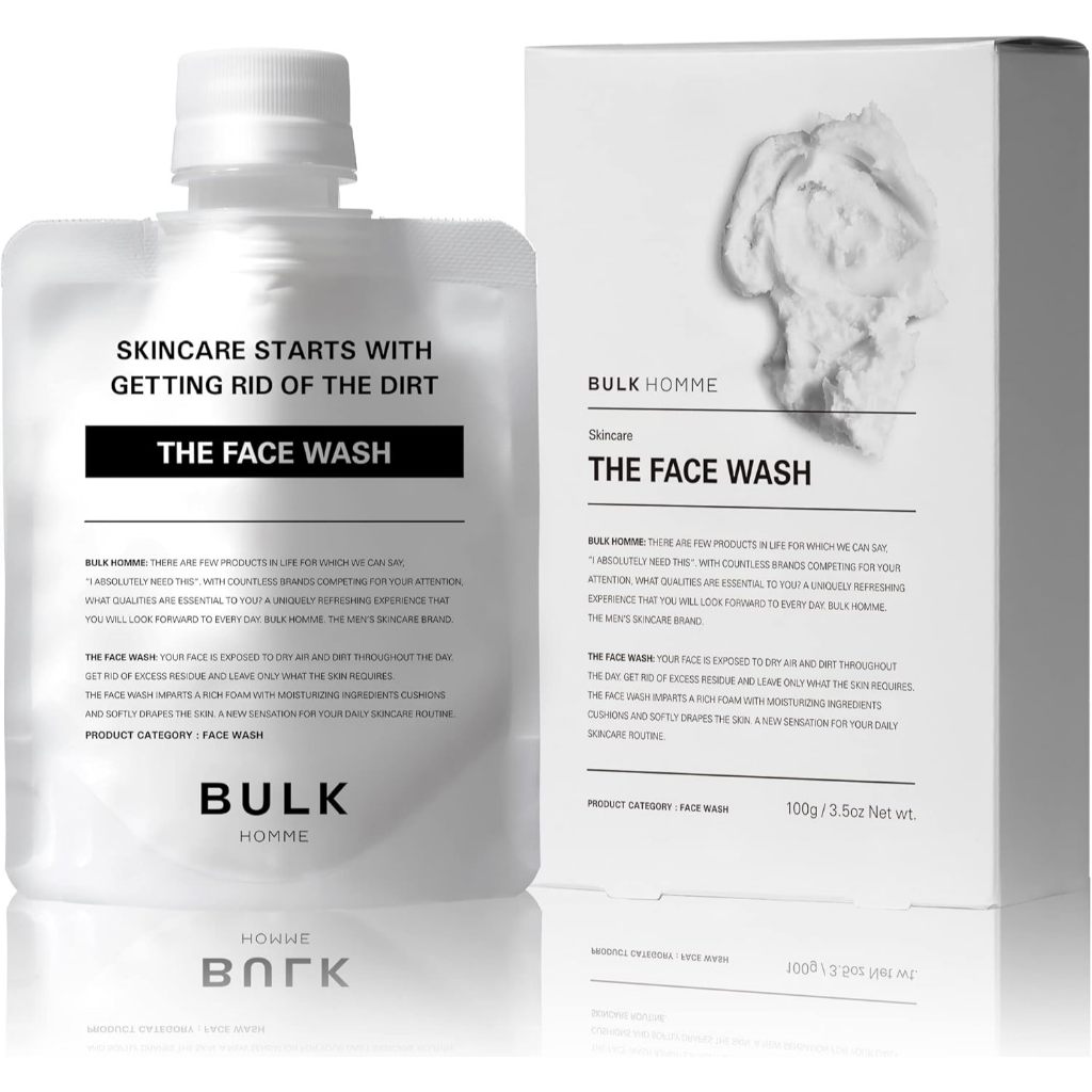 日本🇯🇵境內預購 BULK HOMME 本客 男士深層潔淨 洗面乳 洗髮精 化妝水 乳液