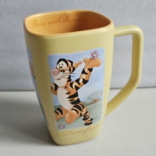 二手 復古 Disney迪士尼跳跳虎陶瓷馬克杯水杯