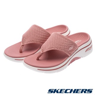 【SKECHERS】女 健走系列 涼拖鞋 GO WALK ARCH FI 2.0 SANDAL-140861-粉紅ROS