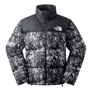 THE NORTH FACE M 1996 NUPTSE JACKET 男 防潑水羽絨外套 銀雪迷彩-NF0A3C8D