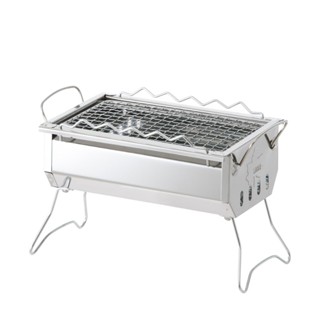 【LOGOS-81064170 ROSY桌上型不銹鋼燒烤爐】野營中秋節 BBQ烤肉 原價$1500