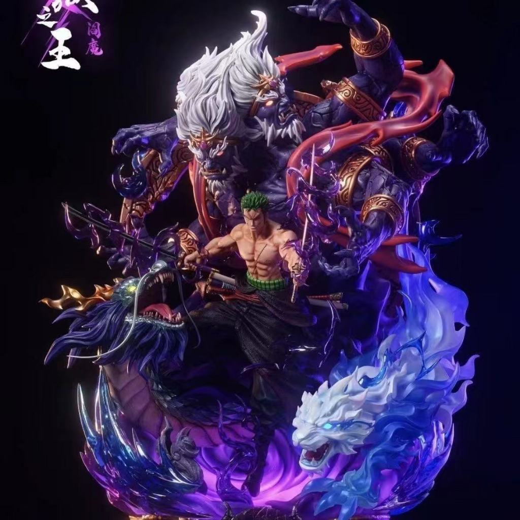 台灣/現✨手辦XL索隆 23公分 超大模型雕像 索隆 海賊王GK 地獄之王索隆 模玩擺件手辦男朋友禮物超帥周邊 禮物潮玩