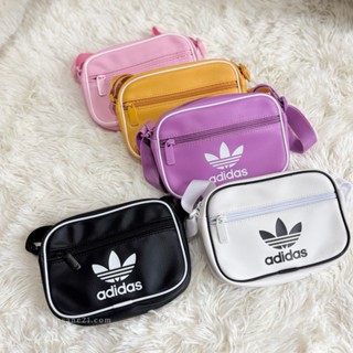 ADIDAS ORIGINALS ADICOLOR 皮革 斜揹包 休閒小包 愛迪達 二合一【Insane-21】