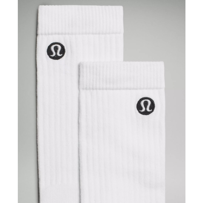 【現貨】lululemon 公司貨 襪子 中筒襪 M號 中性 Stride Ribbed Crew Sock 單雙
