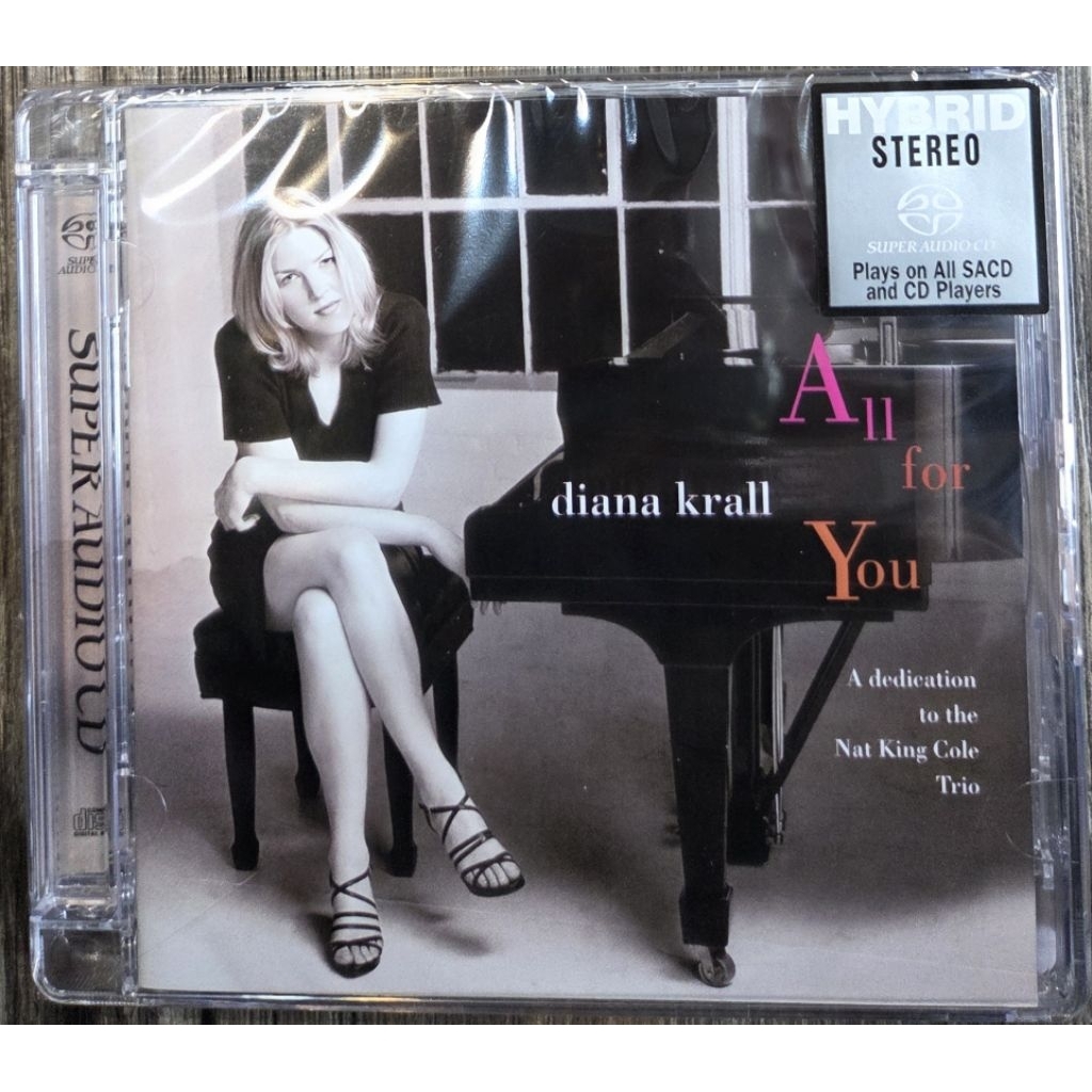 戴安娜克瑞兒 Diana Krall一切為了你 All For You 編限量進口編號版