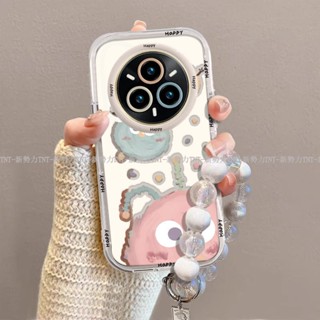 怪獸煤球 可愛卡通情侶掛繩 realme 14 Pro 手機保護殼 全包 realme 14 pro 14x 防摔手機殼