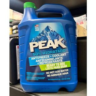【油品味】PEAK 長效型水箱冷卻液 50% 水箱精 冷卻液 1加侖/3.78公升,免稀釋